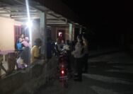 Polsek Ampana Kota Rutin Gelar Patroli Dialogis