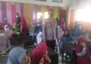KBO Binmas Polres Touna Lakukan Monitoring Vaksinasi Bagi Pelajar SDN 4 Ratolindo