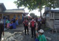Patroli Rutin, Sat Sabhara Sambangi Warga di Pelabuhan dan Pertokoan