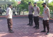 Polres Touna Gelar Apel Fungsi Guna Analisis dan Evaluasi Kinerja Satuan. Foto: Humas.