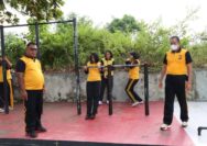 Polres Touna Gelar Tes Kesamaptaan Jasmani Berkala
