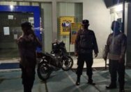 Personil Polsek Ampana Kota Piket Regu 1 melaksanakan patroli dialogis