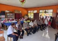 Kapolres Touna Tinjau Vaksinasi Anak dan Ikuti Zoom Meting Kapolri di SDN Tete A