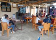 Kasat Reskrim Polres Touna, Iptu Muh. Kasim, SH menggelar kegiatan coffe morning bersama anggotanya di Rumah jabatannya, Jumat (25/03/2022) pagi pukul 09.00 Wita.