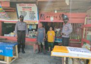 Polsek Ampana Tete jajaran Polres Touna melaksanakan Patroli Dialogis dalam rangka Kegiatan Rutin Yang Ditingkatkan (KRYD), Jum'at (20/05/2022).