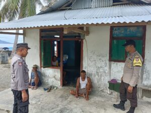 Cooling System Personil Polsek Ulubongka Lakukan KRYD Sampaikan Himbauan Kamtibmas